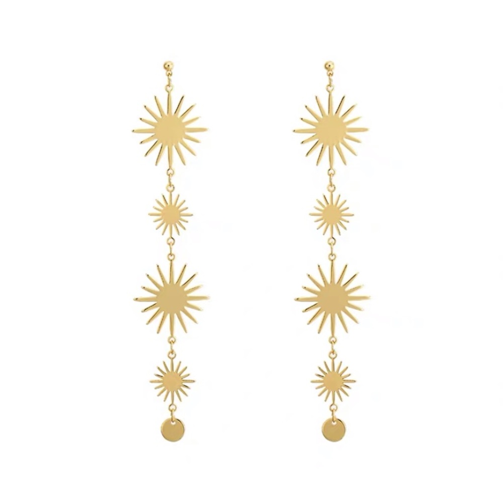 💕last one Sunny Earrings Minimalist - Picture 5 of 11